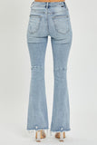 Risen Jeans | High Rise Distressed Flare