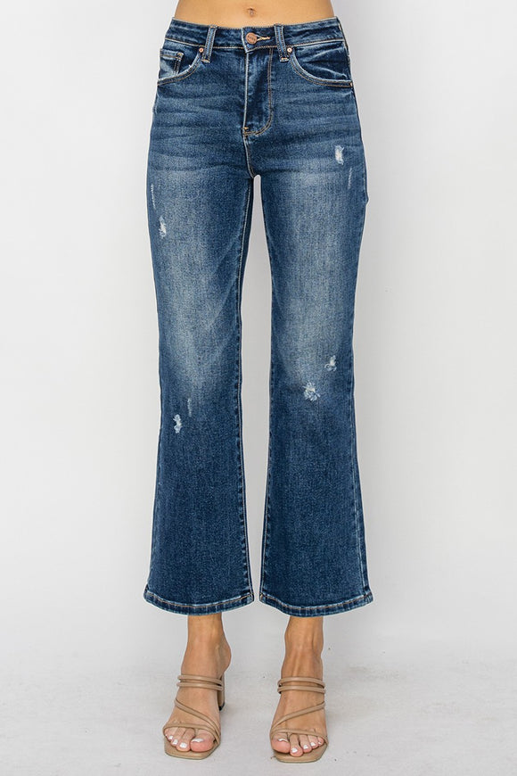Risen Jeans | High Rise Ankle Bootcut