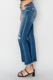 Risen Jeans | Mid Rise Ankle Straight