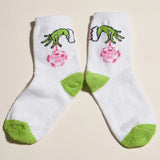 Grinch+Bows | Christmas Socks 4pk Bundle Set