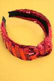 Red Sequin | Headband