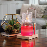 Hobnail Candle Warmer | Silver