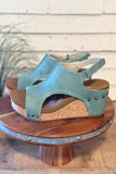 The Isabella Wedge | Light Turquoise