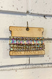 AB Crystal Stretch Bracelet Set | Pink Panache