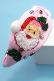 Santa Claus | Christmas Seed Bead Embellished Headband