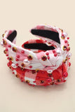 Pearl Plaid | Christmas Embellished Headband
