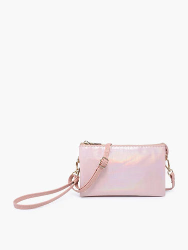 Riley Crossbody Bag | Iridescent Pink