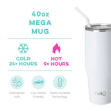 Swig Mega Mug (40oz) | White