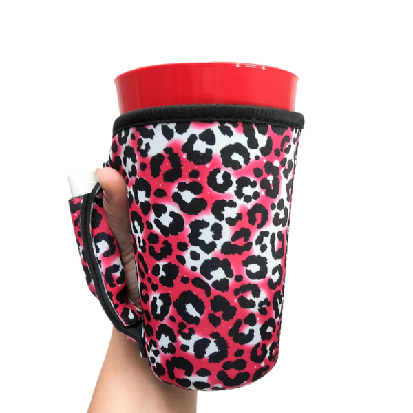 Lori's Golf Shoppe: SPECIAL Golf Gals Deluxe Collapsible Neoprene Kan Holder  (Koozies) Combos - Pink or Lime