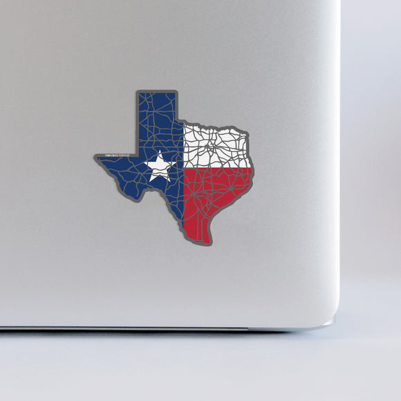 Texas Flag Road Trip | Sticker