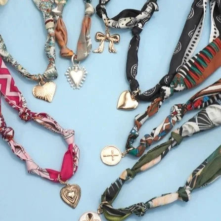 Handmade Scarf Necklaces