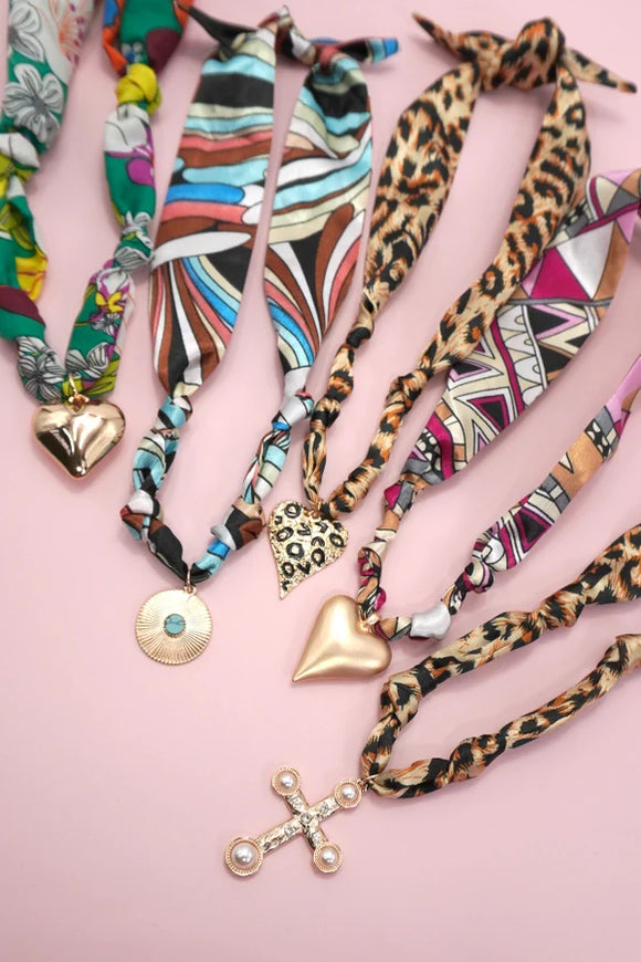 Handmade Scarf Necklaces