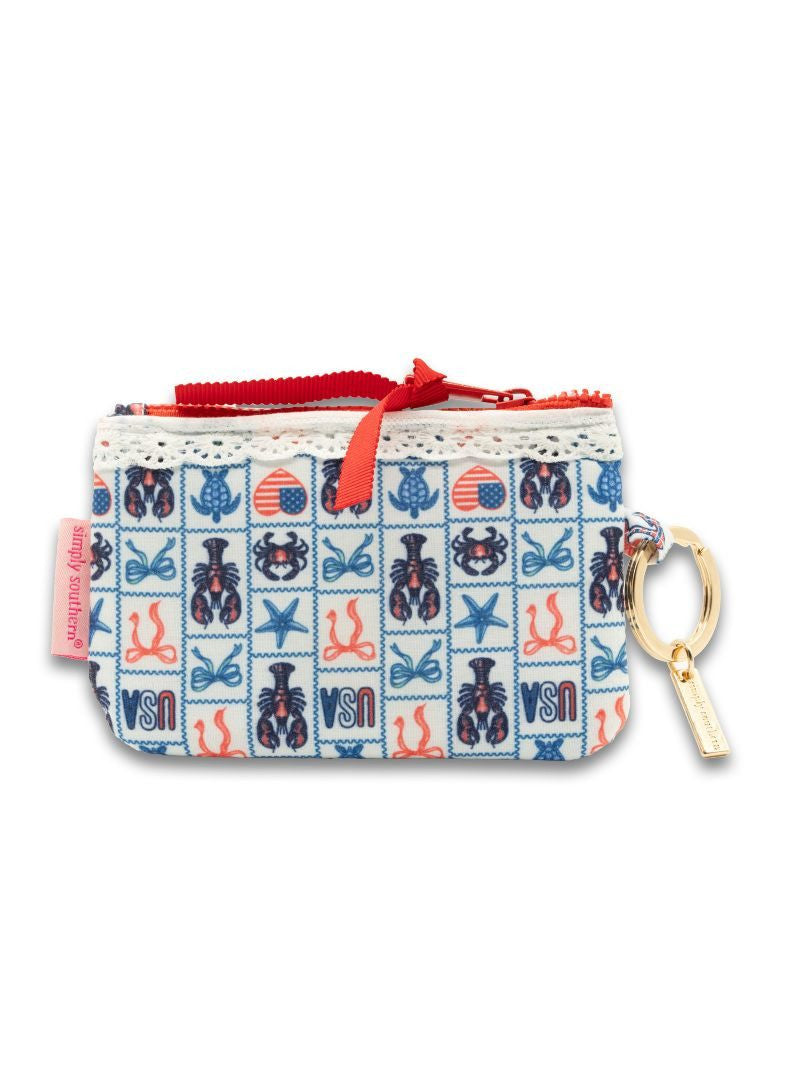 Zipper ID Keyring Wallet | Lobsters Bows