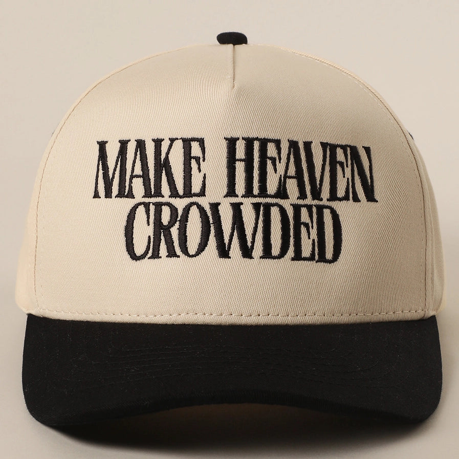 Make Heaved Crowded Trucker Cap | Black