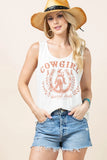 Cowgirl Social Club Tank | Cream