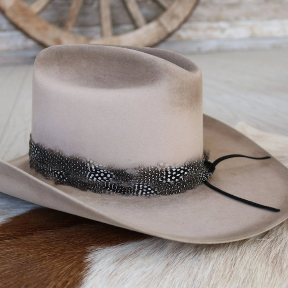 Western Feather Hat Band | Birch