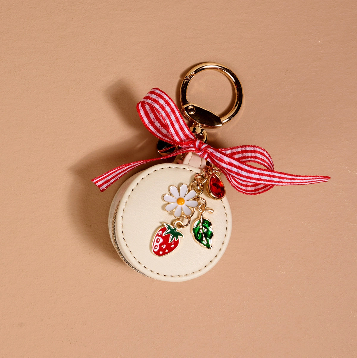 Travel Jewelry Case Bag Charm | Strawberry Shortcake