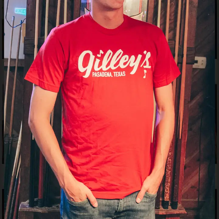 Gilley's Logo Tee | Red
