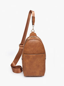 Pamela Sling Crossbody Bag | Brown