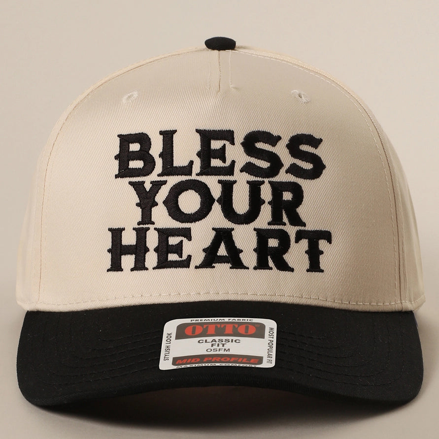 Bless Your Heart Trucker Cap | Black