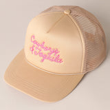 Cowboys & Tequila Trucker Cap | Beige