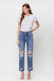 High Rise Straight Jeans | Flying Monkey