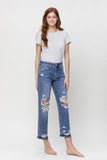 High Rise Straight Jeans | Flying Monkey