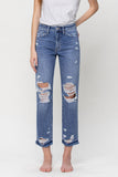High Rise Straight Jeans | Flying Monkey