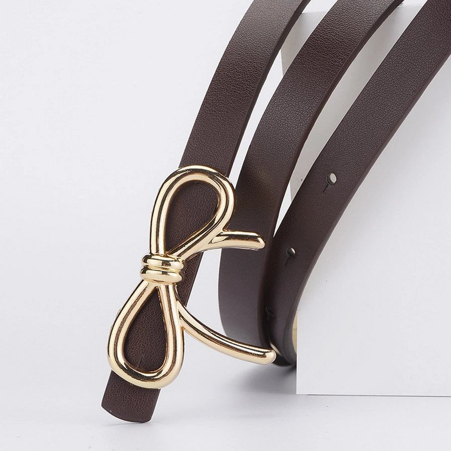 Faux Leather Bow Belt | Various