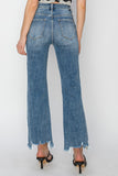 Risen Jeans | High Rise Crop Straight