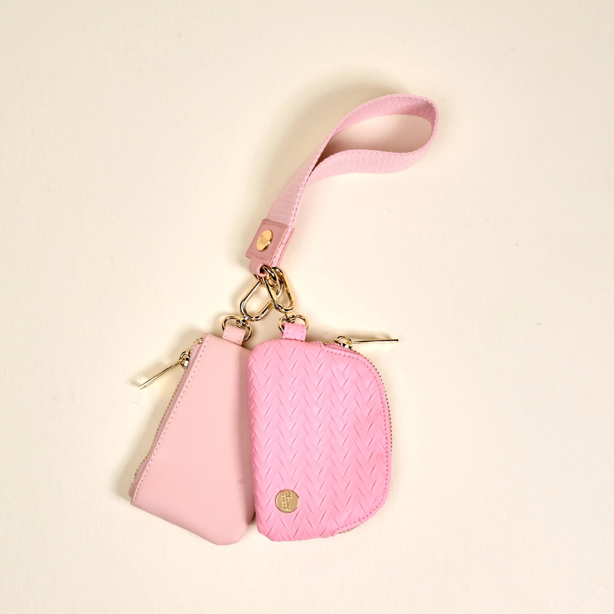 Dynamic Duo Wristlet Pouches | Luxe Blush