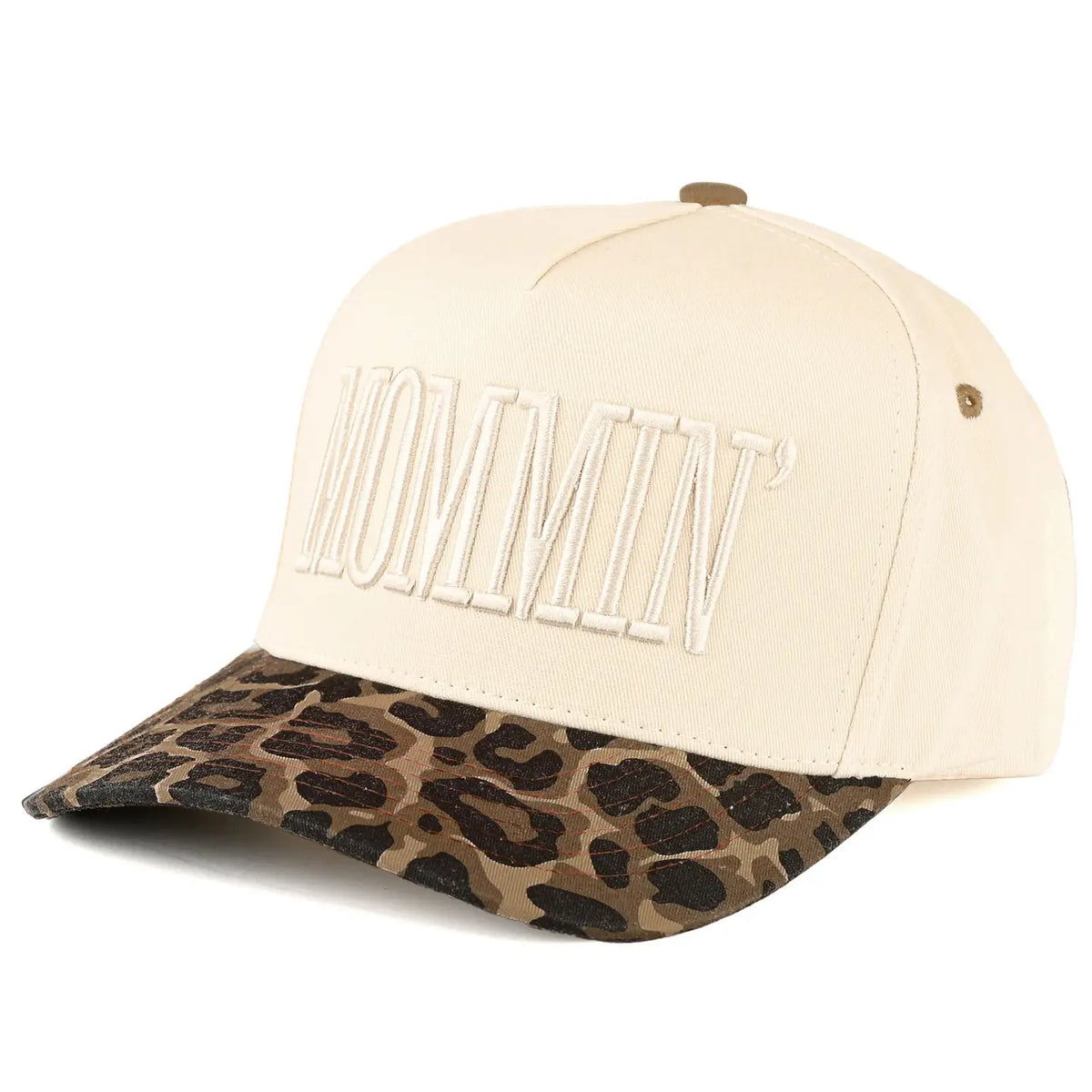 Mommin Trucker Cap | Leopard