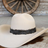 Western Feather Hat Band | Birch