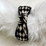 Diamond Knot Headband | Black