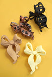 Matte Bow Hair Claw Clips | Various