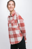 Plaid Flannel Top | Clay