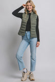 *DOORBUSTER DEAL | Light Packable Puffer Vest | Evergreen