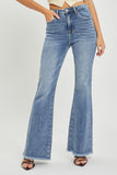 Risen Jeans | High Rise Vintage Frayed Hem