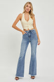 Risen Jeans | High Rise Vintage Frayed Hem