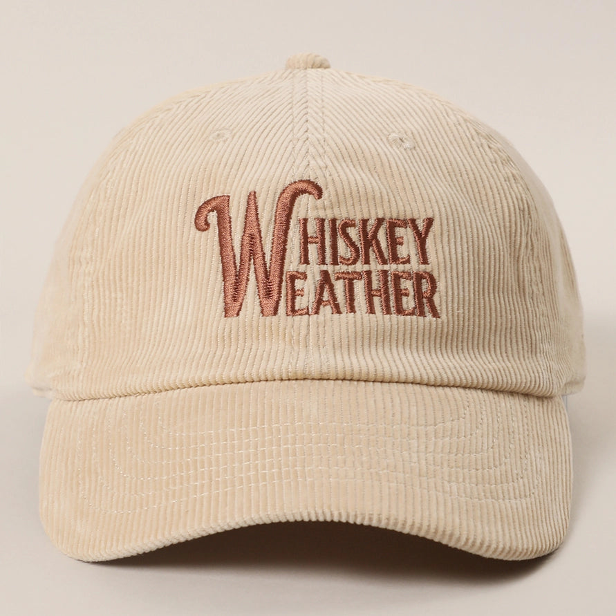 Whiskey Weather Corduroy Trucker Cap | Sand