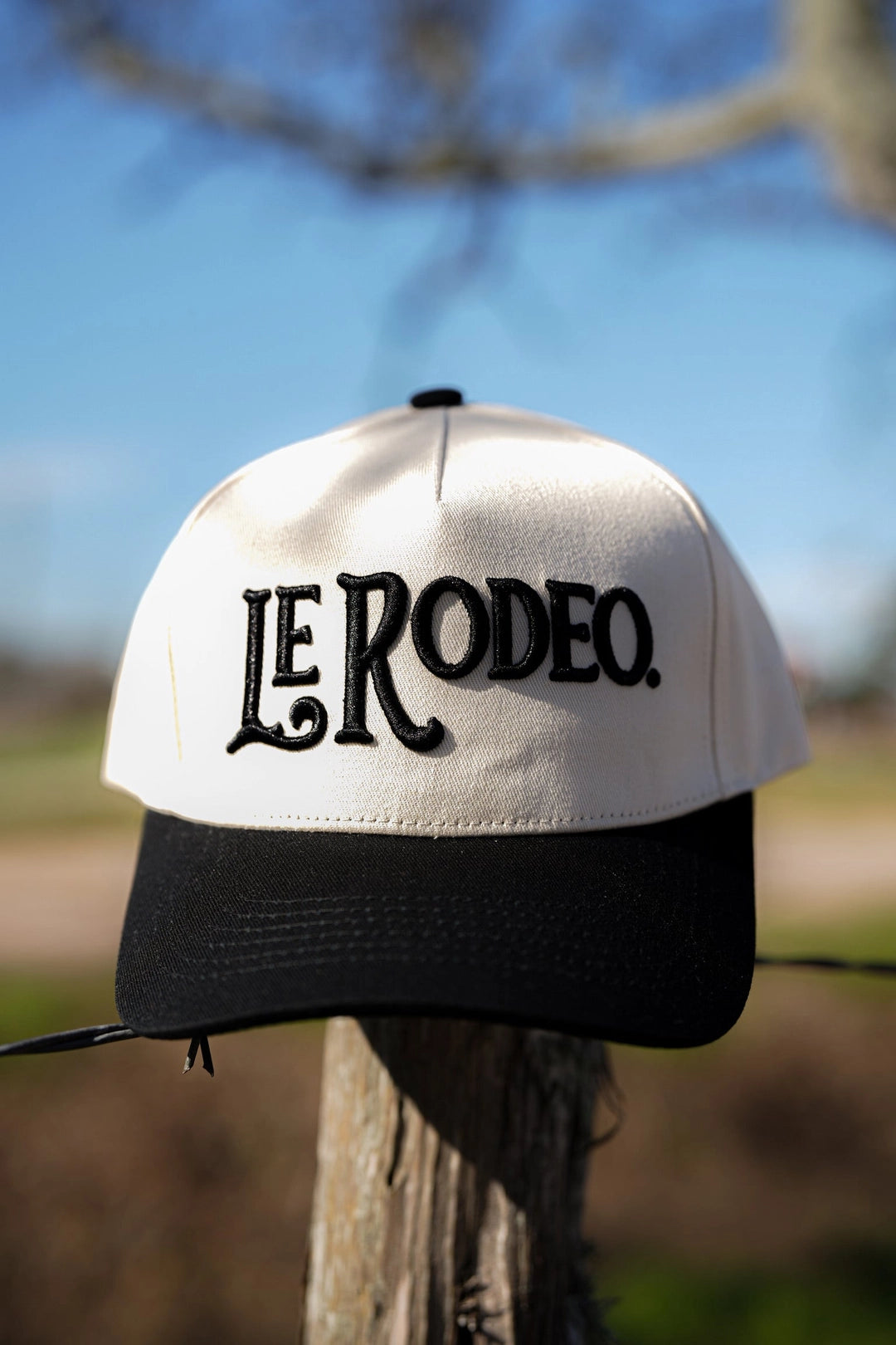 Le Rodeo Trucker Cap | Black