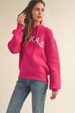 Texas Hoodie Sweater | Hot Pink