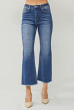 Risen Jeans | High Rise Crop Straight