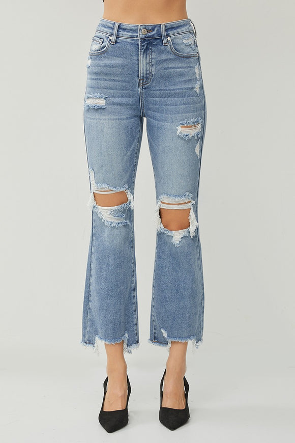 Risen Jeans | High Rise Ankle Flare
