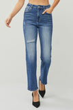 Risen Jeans | High Rise Straight Ankle
