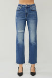 Risen Jeans | High Rise Straight Ankle
