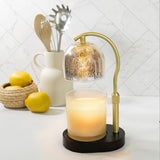 Mercury Glass Candle Warmer | Gold