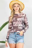 Semi Sheer Mesh Top | Vintage Rodeo