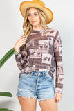 Semi Sheer Mesh Top | Vintage Rodeo