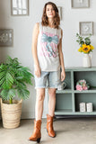 Howdy Bow Sleeveless Top | Ivory